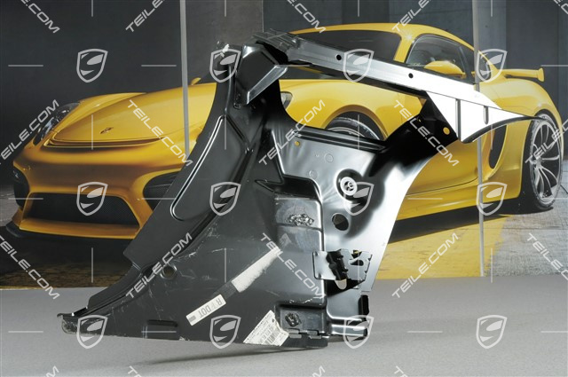 Side section, C2/C4 cabrio, L Side section, C2/C4 cabrio, L