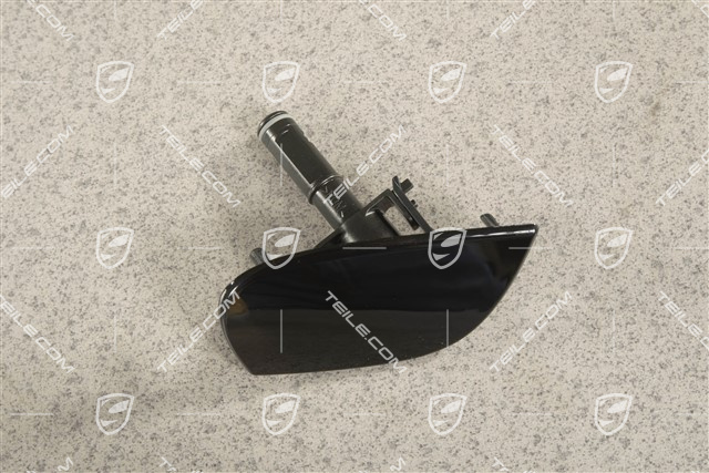Headlight / headlamp washer nozzle / jet with trim cover / cap, R