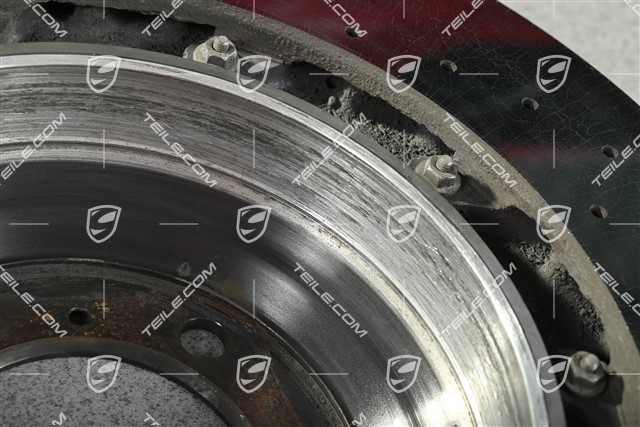 PCCB Ceramiczna tarcza hamulcowa 20", uszkodzona, R