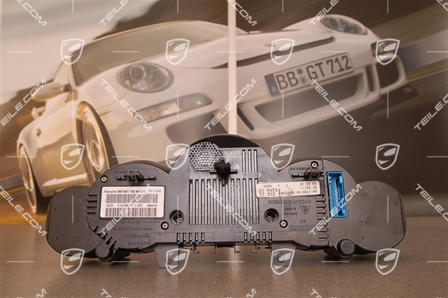 Kombiinstrument GT3 Facelift, 6-Gang Schaltgetriebe