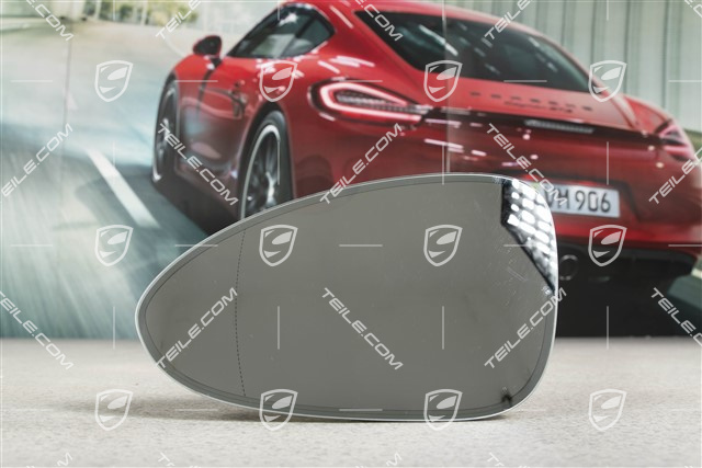 Spiegelglas, Asphärisch, automatisch abblendbar, separat beheizbar, LL/L