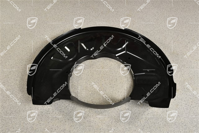 Front axle disc brake protective plate, PCCB, R