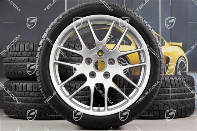 20-inch RS Spyder winter wheel set, wheels: 9,5J x 20 ET65 + 10,5J x 20 ET65 + Pirelli winter tyres 255/40 R20 + 285/35 R20 + TPM sensors