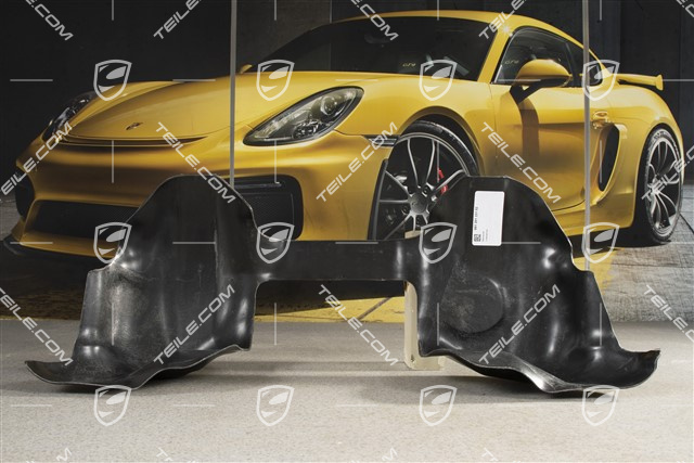 Fuel tank protective cover, C4 / C4S