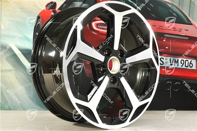 20-inch Rim Offroad Design 9J x 20 ET54, black high gloss + glossy Surface