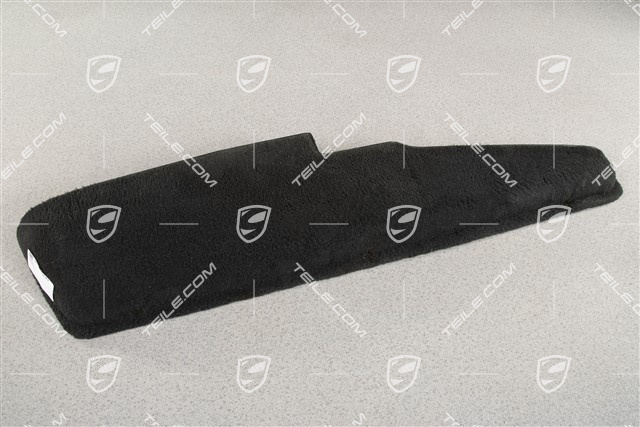 Ablagekasten Türverkleidung, Teppich / Kunstleder, schwarz, L