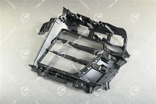 Mounting frame / front bumper grille, lateral, L