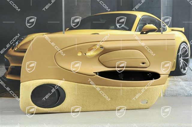 Tapicerka drzwi, skóra, z blendą airbaga, Sound pakiet, Savanna beige, R Tapicerka drzwi, skóra, z blendą airbaga, Sound pakiet, Savanna beige, R