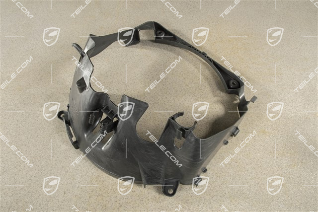 Air guide, rear, L
