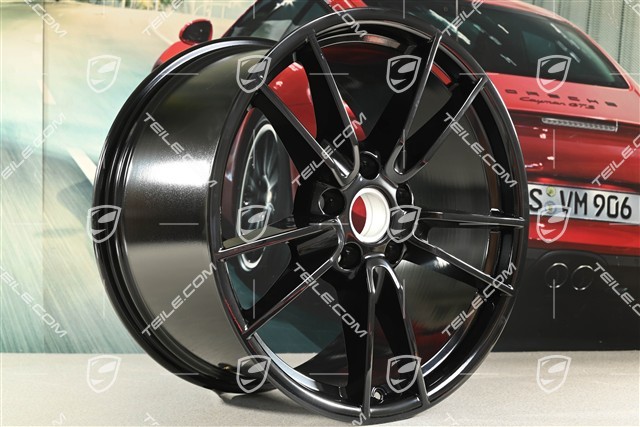 20" Felga Carrera, 11,5J x 20 ET67, do kół letnich, czarny wysoki połysk