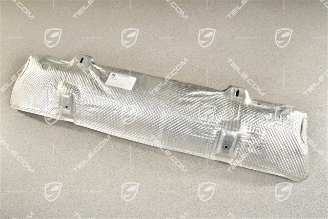 Heat protection, rear bumper, Turbo