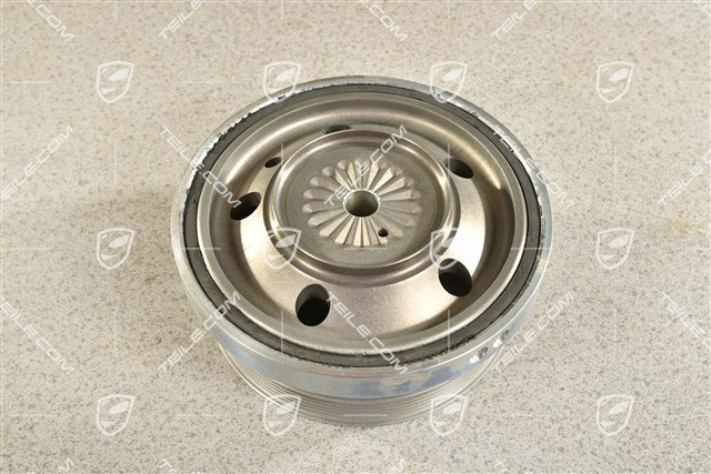 Crankshaft pulley, vibration damper