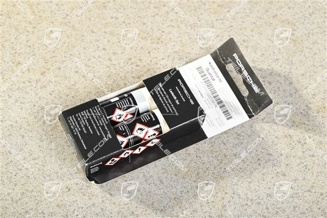 Lackstift, Grundlack + Klarlack, Eisgrau