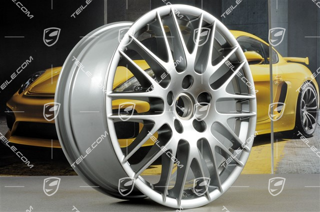 20" Felga RS Spyder Design, srebro dekoracyjne/tytan, 9J x 20 ET57