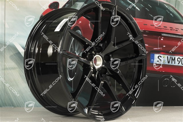 20-inch wheel rim "Macan S" 9J x 20 ET26, in black (high gloss)