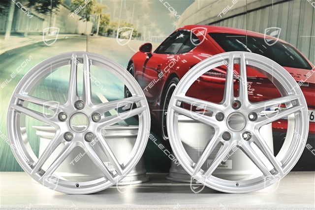 19" "Carrera VI" wheel set, 8.5J x 19 ET50 + 11.5J x 19 ET56