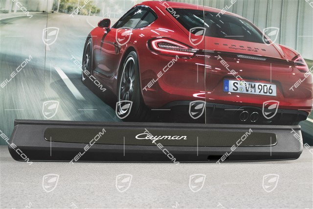 Blenden/Einstiegleisten, ohne Beleuchtung, Carbon, "Cayman", Satz, L+R