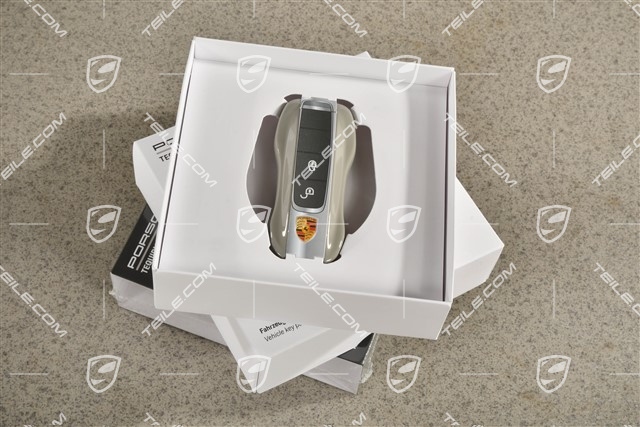 Vehicle key side faces / Key cap, Painted / lacquered, set Kreide