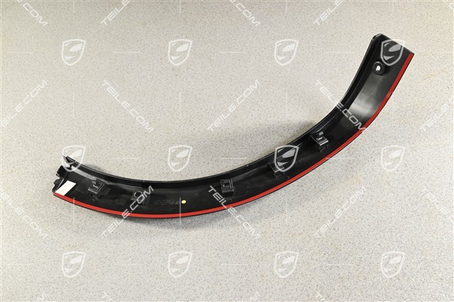 Rear bumper Wheel arch extension /  flared wheel arch, Offroad, Black, L