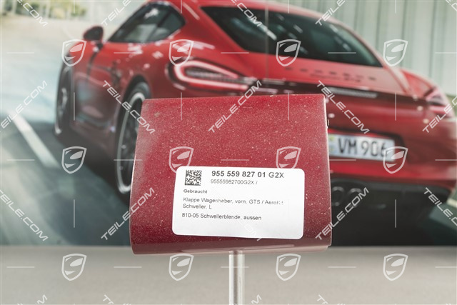 Klappe Wagenheber, vorn, GTS / AeroKit Schweller, L