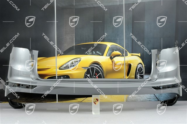 Zderzak tylny, bez czujników parkowania, Meteor Grey Metallic