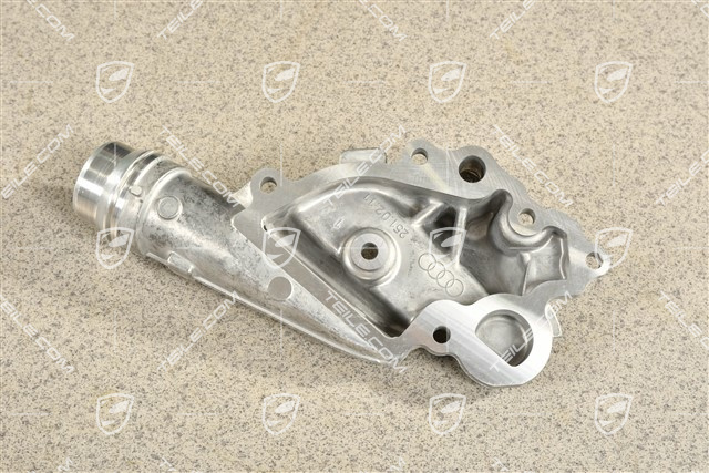 Cooling system connection piece / neck / flange