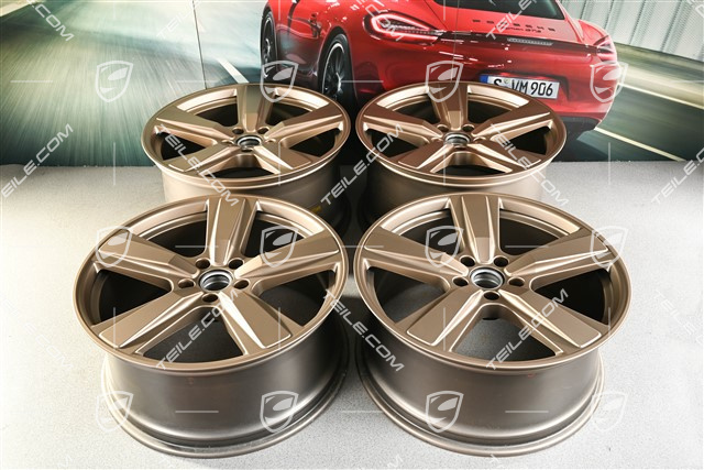 22" Felgensatz Cayenne Coupe Exclusive Design Sport, 10J x 22 ET48 +11,5J x 22 ET52, neodyme