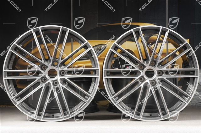 22" Komplet felg Turbo IV, 10J x 22 ET48 + 11,5J x 22 ET61