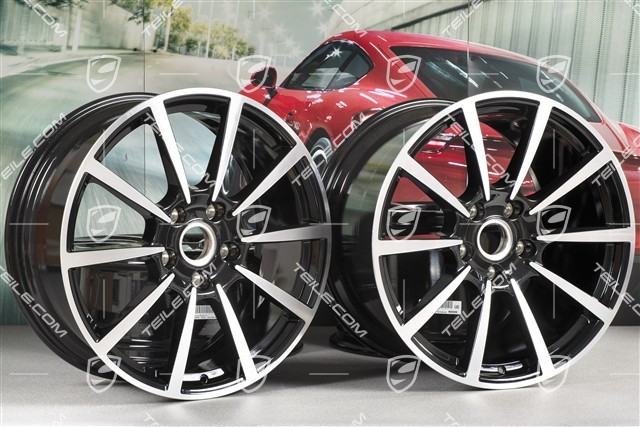 20" Carrera Classic (II) Felgensatz, Felgen 8,5 J x 20 ET49 + 11,5 J x 20 ET76