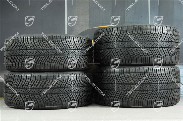 20" Koła zimowe "Panamera Turbo", felgi 9,5 J x 20 ET71 + 10,5 J x 20 ET71 + opony zimowe Michelin Pilot Alpin 4 275/40 R20 + 315/35 R20