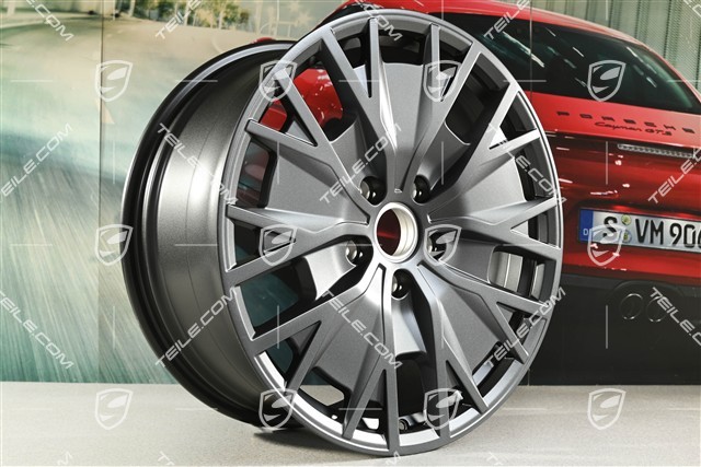 20-inch wheel rim Taycan Turbo S Aero Design, 9J x 20 ET54, anthracite grey