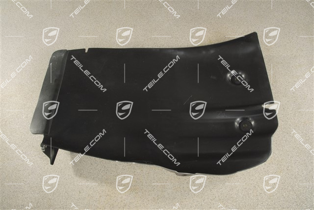 Rear wheel-well liner, front part, C4/Targa, L