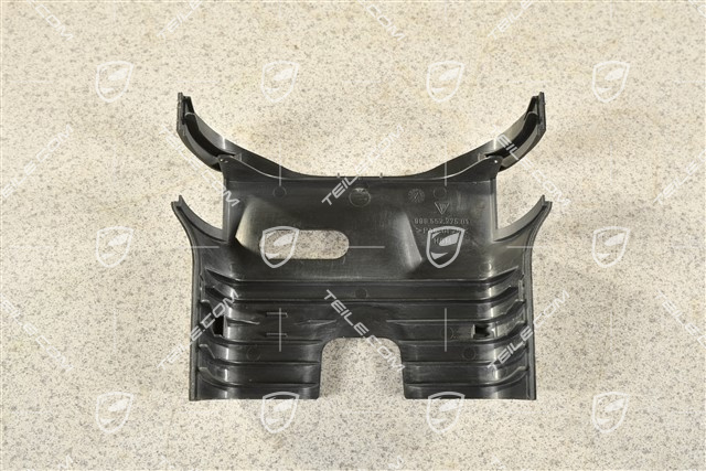 Lenkstockschalter Abdeckung Schaltergehaeuse, Unterteil, Satinschwarz