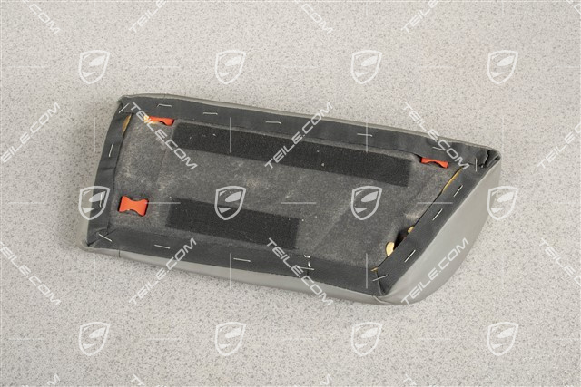 Rear / back seats, Lumbar support, Leather, Graphite grey, Convertible, L