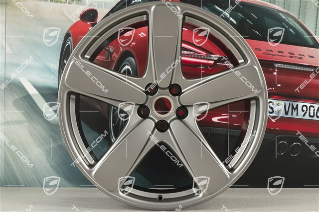 21" felga "Sport Classic" 9,5J x 21 ET 27, platinum satynowy półmat