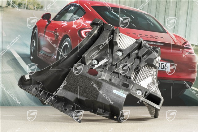 Retaining frame, incl. heat shield, GT3 RS, EU6 DG, R
