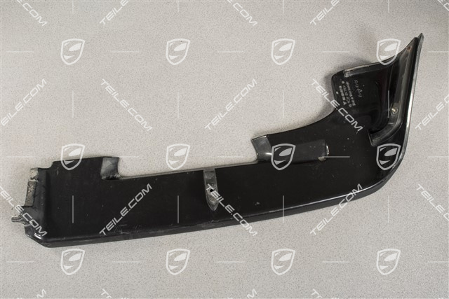 Rear bumper apron, R