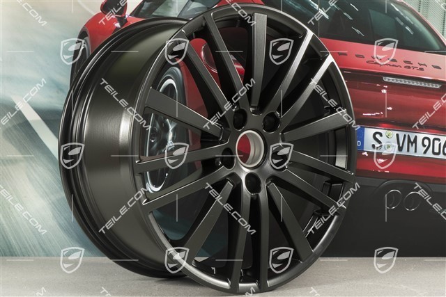 20" Felga "Panamera Design" / GTS, 9,5J x 20 ET71, czarny satynowy półmat