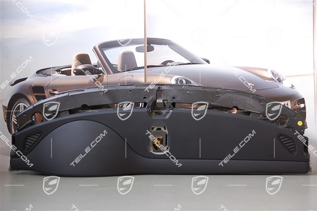 Schalttafel Oberteil, Kunstleder, schwarz, Sport Chrono
