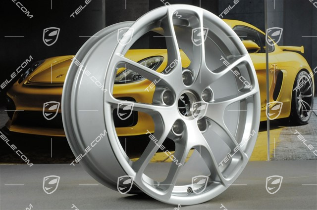 18" Komplet felg Cayman III, 8J x 18 ET57 + 9,5J x 18 ET49