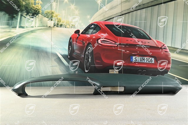 Dashboard lining (console upper part), Leather Cedar green