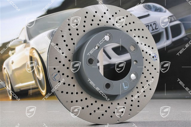 Brake disc, C2 / C4 / Targa, L Brake disc, C2 / C4 / Targa, L