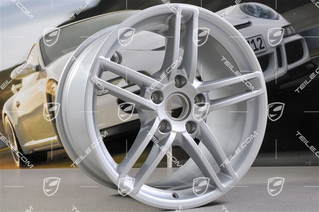 19" Felge Carrera, 11J x 19 ET69, Brilliantsilber