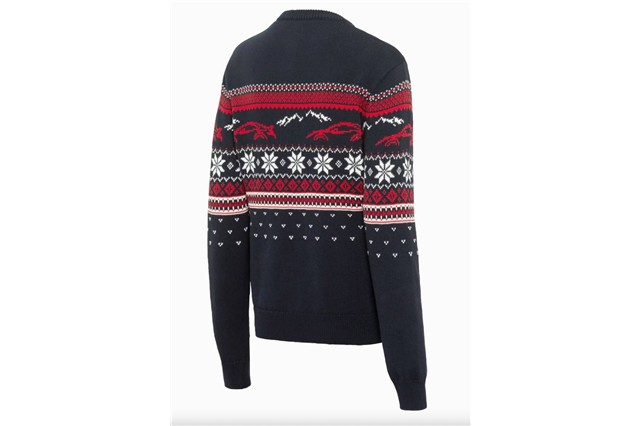 Unisex-Strickpullover – Weihnachtsmotiv XS