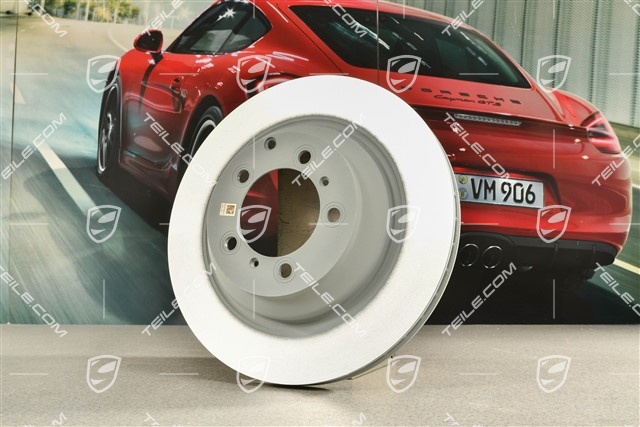 Brake disc, 18-inch, brake calliper in Black/Green, / 19-inch, brake calliper in Red, L=R