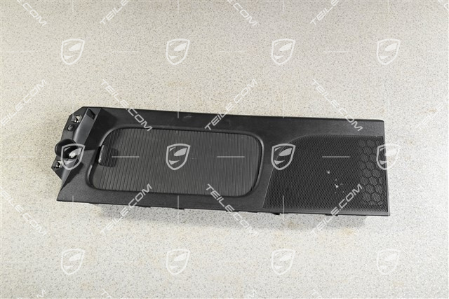 Abdeckung mit rollo für Ablagefach / Handschuhfach / Handschuhkasten, hinten, Schwarz, L