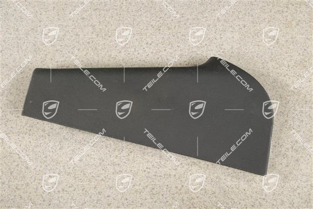 Abdeckung, Handbremse, Leder, Schwarz