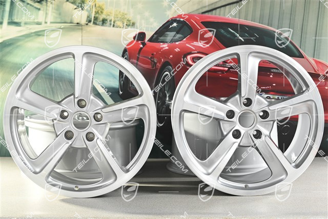 20" Sport Techno Felgen Satz, 9J x 20 ET51 + 11,5J x 20 ET48