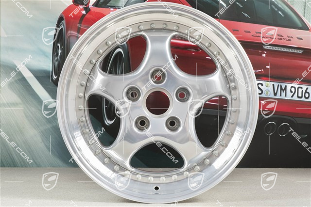 18" Felga, Turbo 3.6, 10J x 18 ET61, Speedline, polerowana