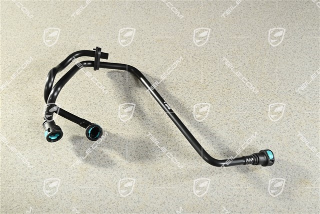 Engine coolant overflow / Vent line/ hose, Spyder RS
